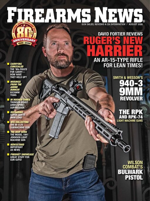 Cover image for Firearms News 